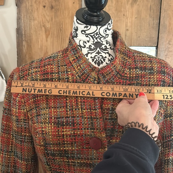 Coldwater Creek Tweed Blazer size 6 - Picture 6 of 7